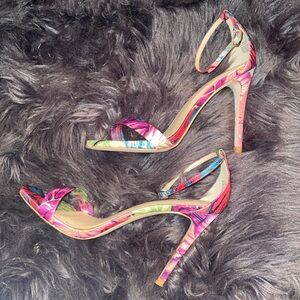 JustFab Rosey 4” Multicolor Heels